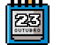 23 de outubro agenda icon